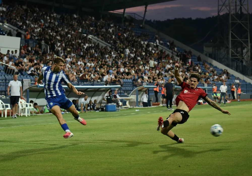 Sa meča na stadionu pod Goricom
