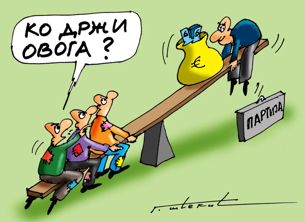 Nove uplate Ministarstva finansija za jul: Partijama preko milion