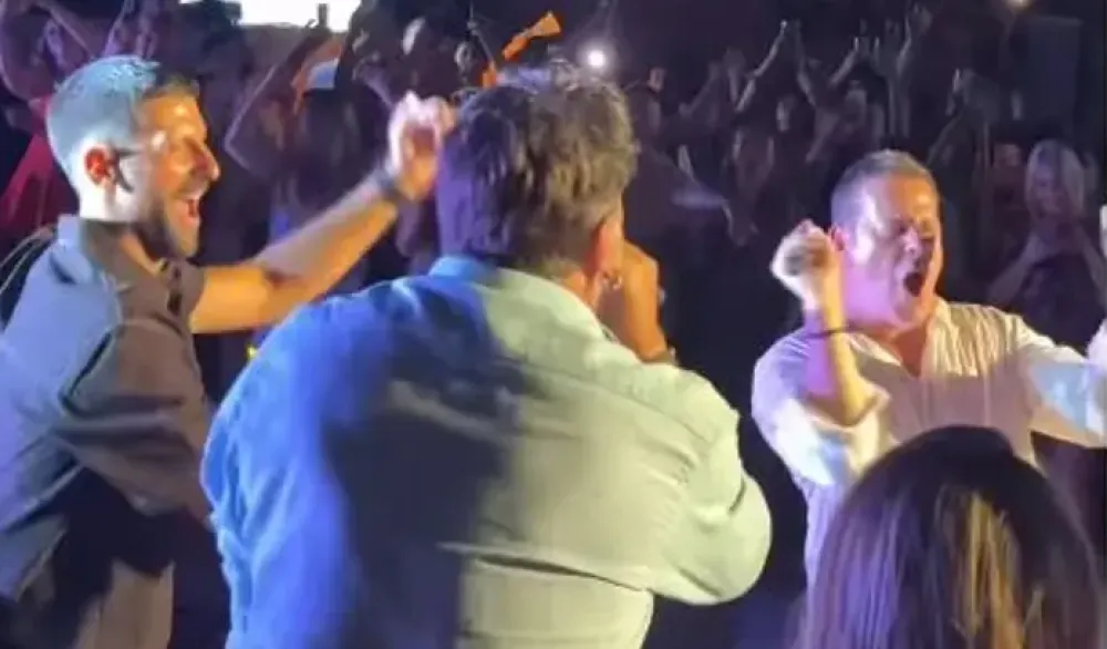 (VIDEO) Najbolji teniser svijeta uzeo mikrofon u ruke: Nole, Nigor i Vlado rastresli Kanli kulu