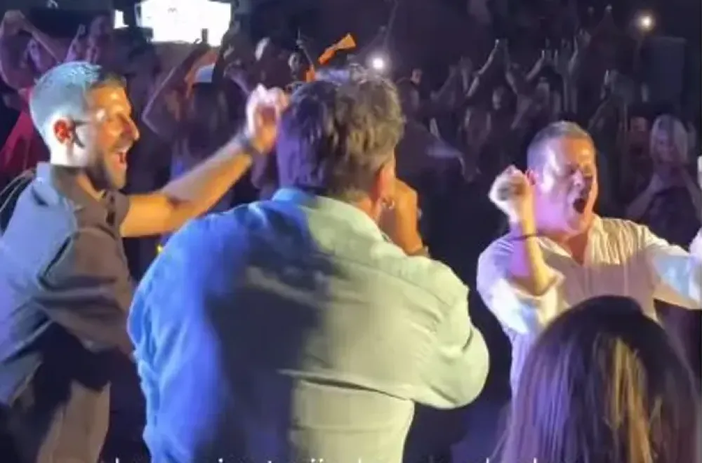 (VIDEO) Najbolji teniser svijeta uzeo mikrofon u ruke: Nole, Nigor i Vlado rastresli Kanli kulu