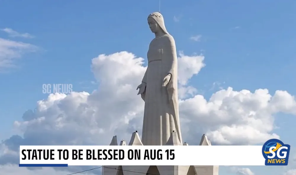 STatua Djevice Marije u Poljskoj