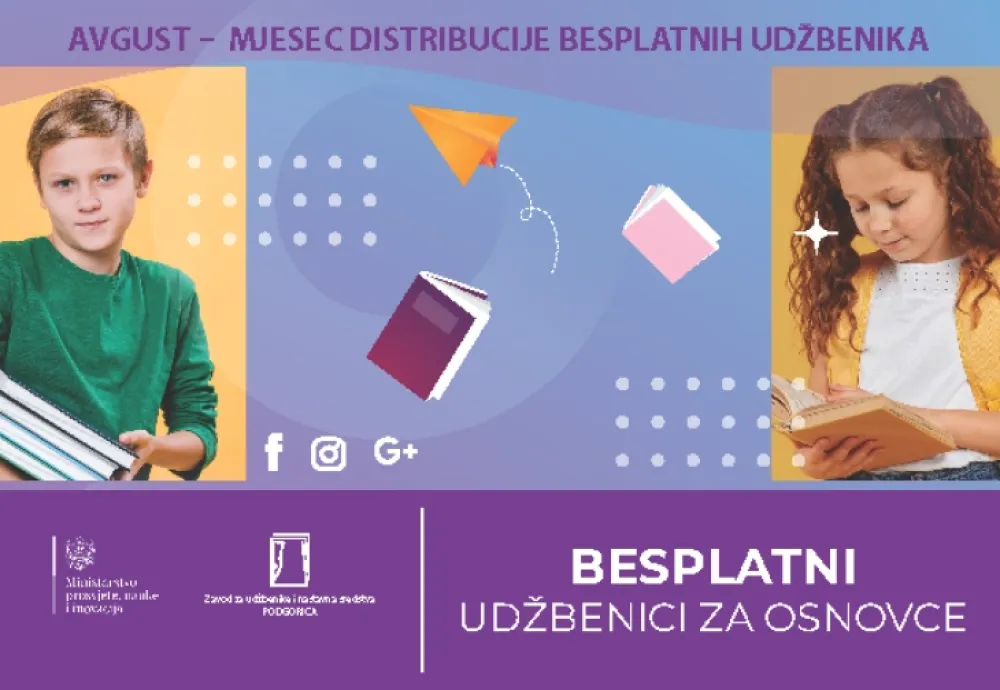 Sjutra počinje distribucija udžbenika za osnovce
