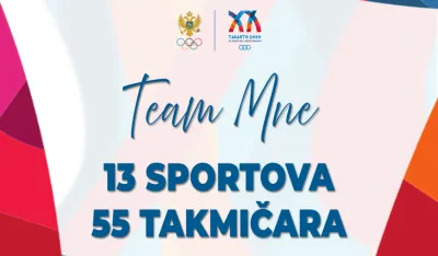 Svečani ispraćaj crnogorskih sportista na Mediteranske igre u subotu