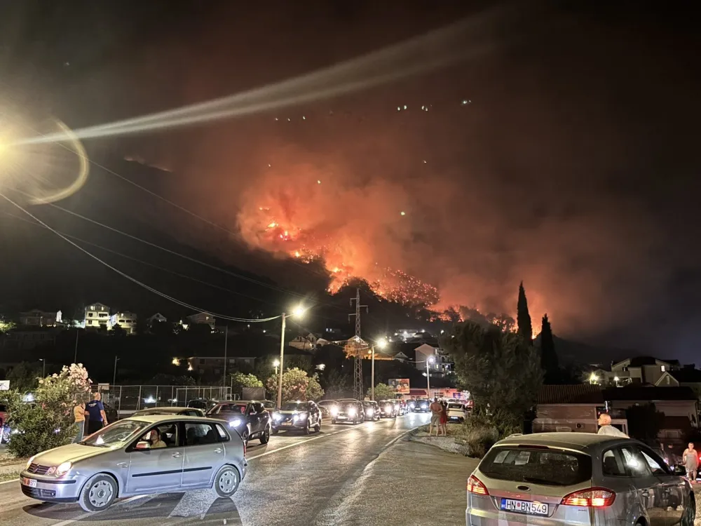 Požar u Baočićima
