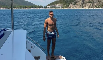 Bogdan Bogdanović na odmoru u Crnoj Gori