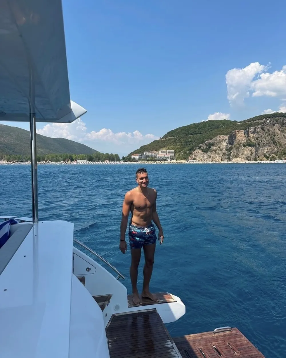 Bogdan Bogdanović na odmoru u Crnoj Gori