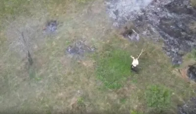 Policija dronom detektovala lice koje je palilo vatru na otvorenom u Bijelom Polju