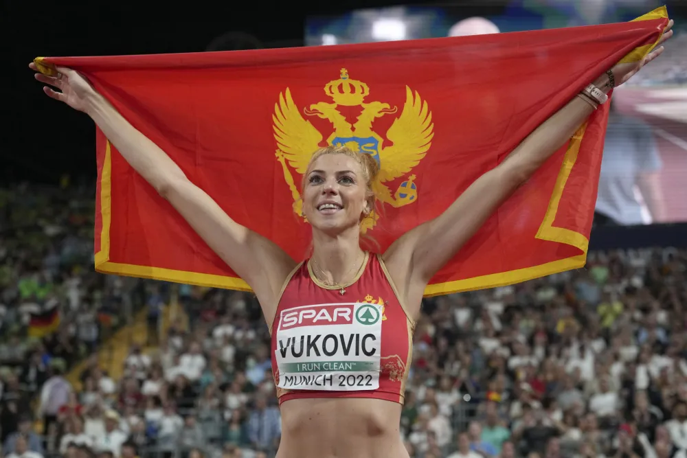 Milatović čestitao Mariji Vuković: Jo&scaron; jednom si obradovala Crnu Goru