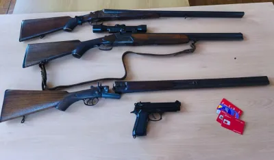 Na Cetinju oduzeto vi&scaron;e komada vatrenog oružja