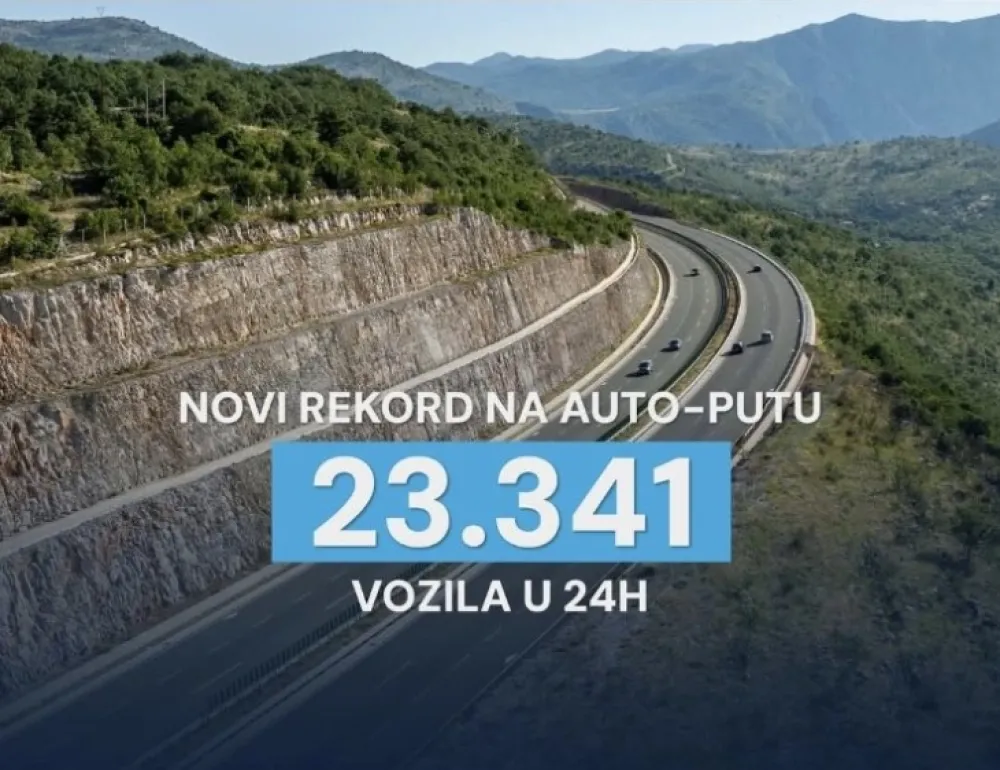 Novi rekord u prometu vozila na auto-putu