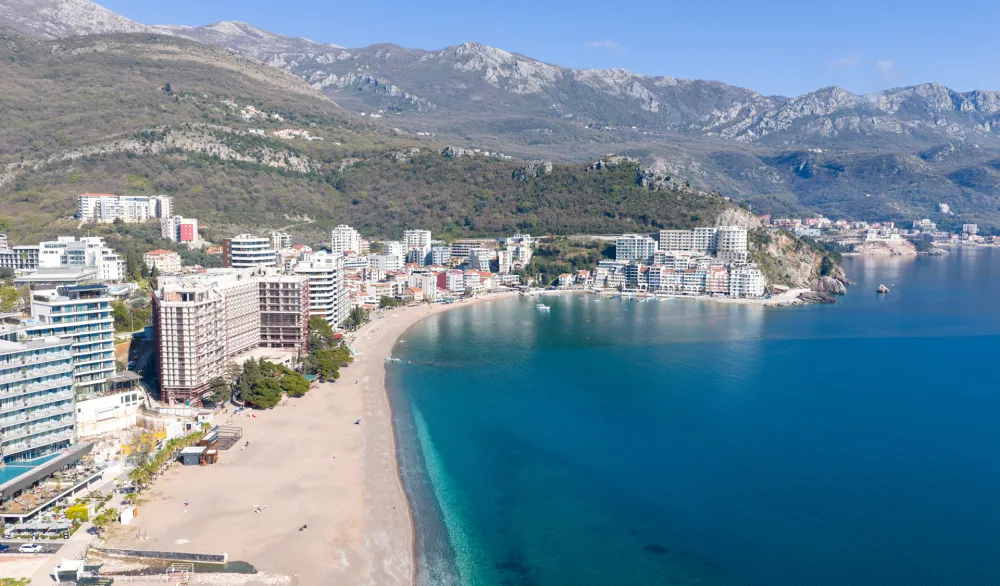 Bečići, plaža