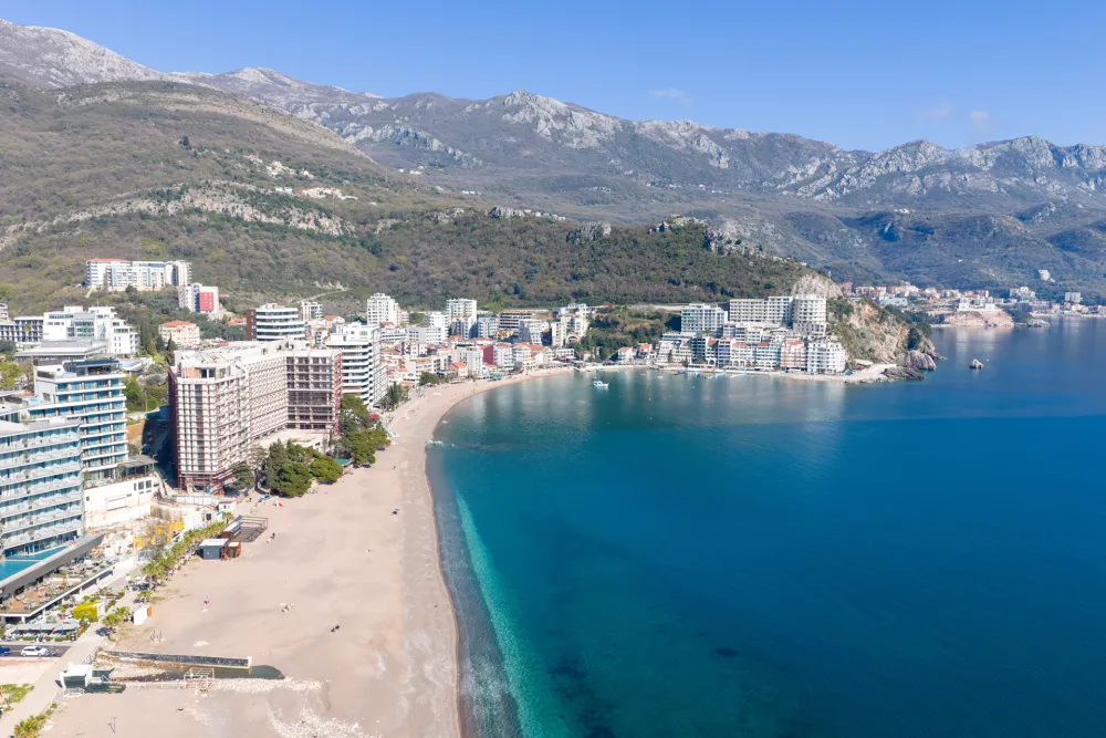 Bečići, plaža