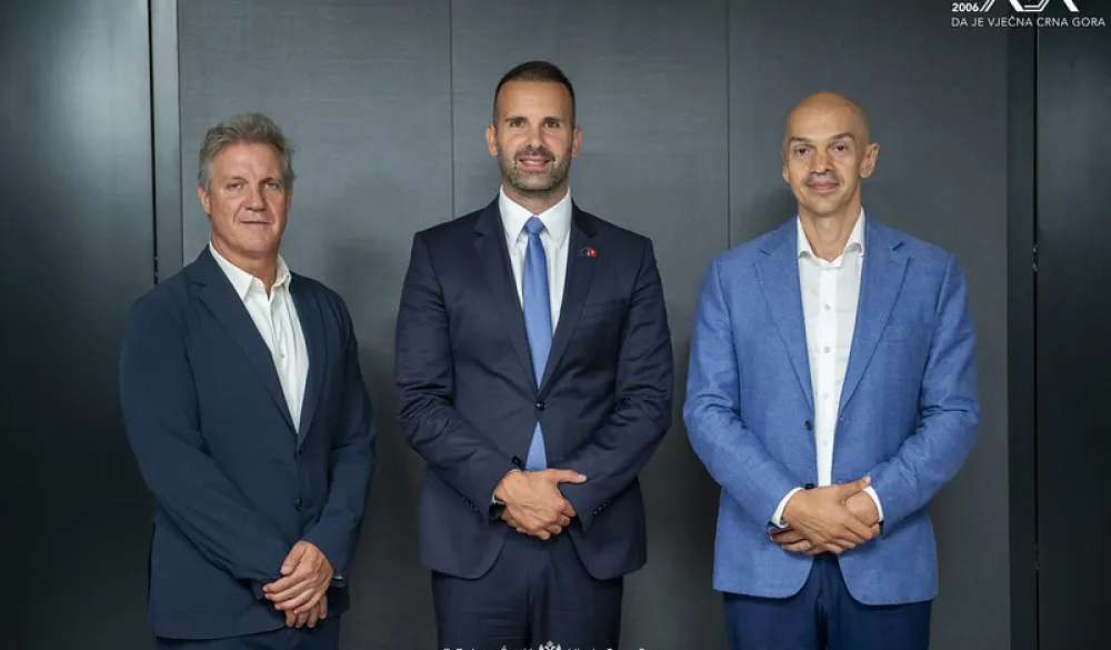 Spajić sa čelnicima evropskog vaterpola: Želimo &scaron;ampionat kontinenta 2028. u novom bazenu u Podgorici