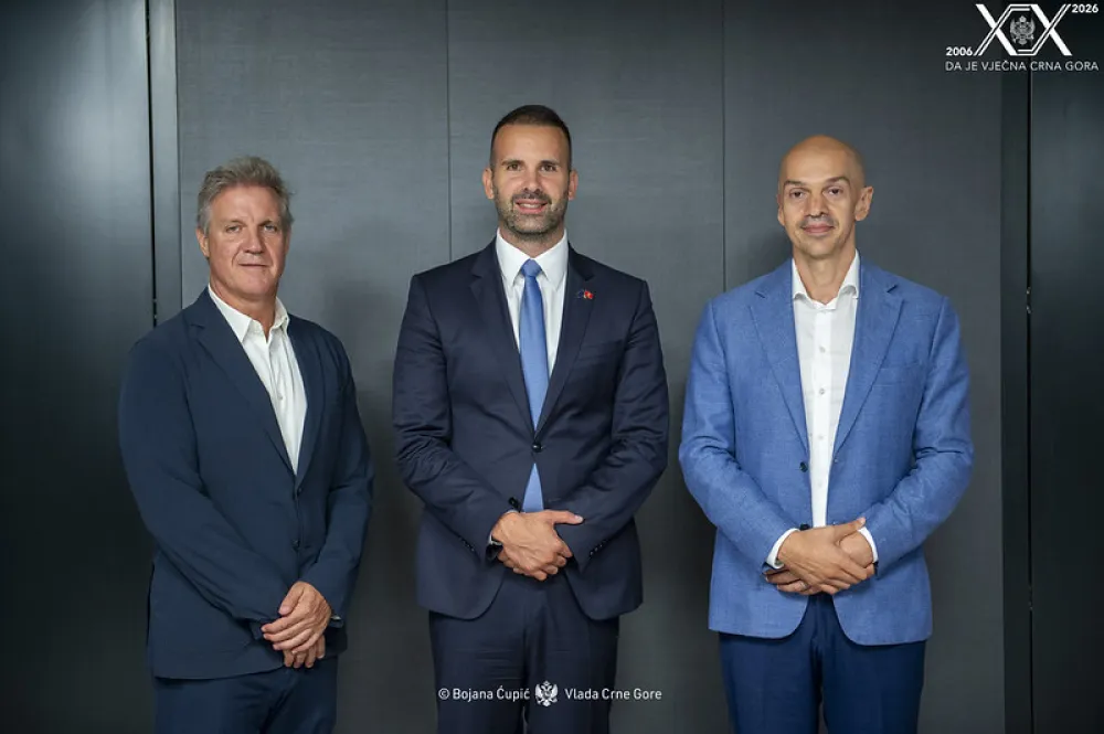 Spajić sa čelnicima evropskog vaterpola: Želimo &scaron;ampionat kontinenta 2028. u novom bazenu u Podgorici