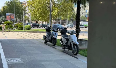 Bajkeri traže parking za motore