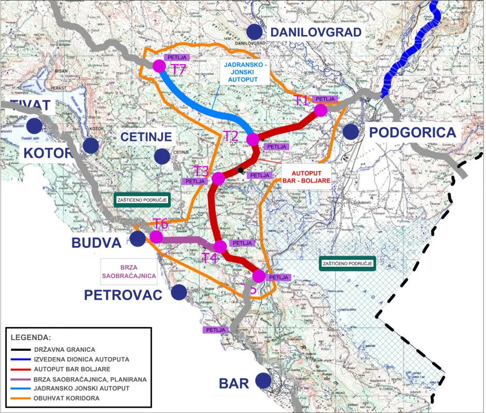Objavljen tender za projektovanje dionice Jadransko-jonskog auto-puta od Gradca do Grahova
