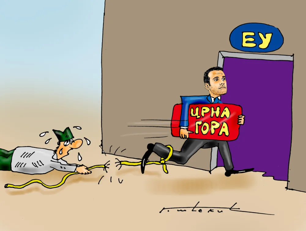 Karikatura Dana - Autor: Goran &Scaron;ćekić