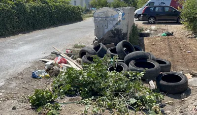 (FOTO/ VIDEO) Kućne kante lijek za "divlje" deponije u Maslinama