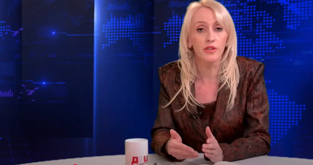 Ines Mrdovic u studiju Dana