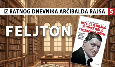 Iz ratnog dnevnika Arčibalda Rajsa (5): Čekao granatu da ga ubije