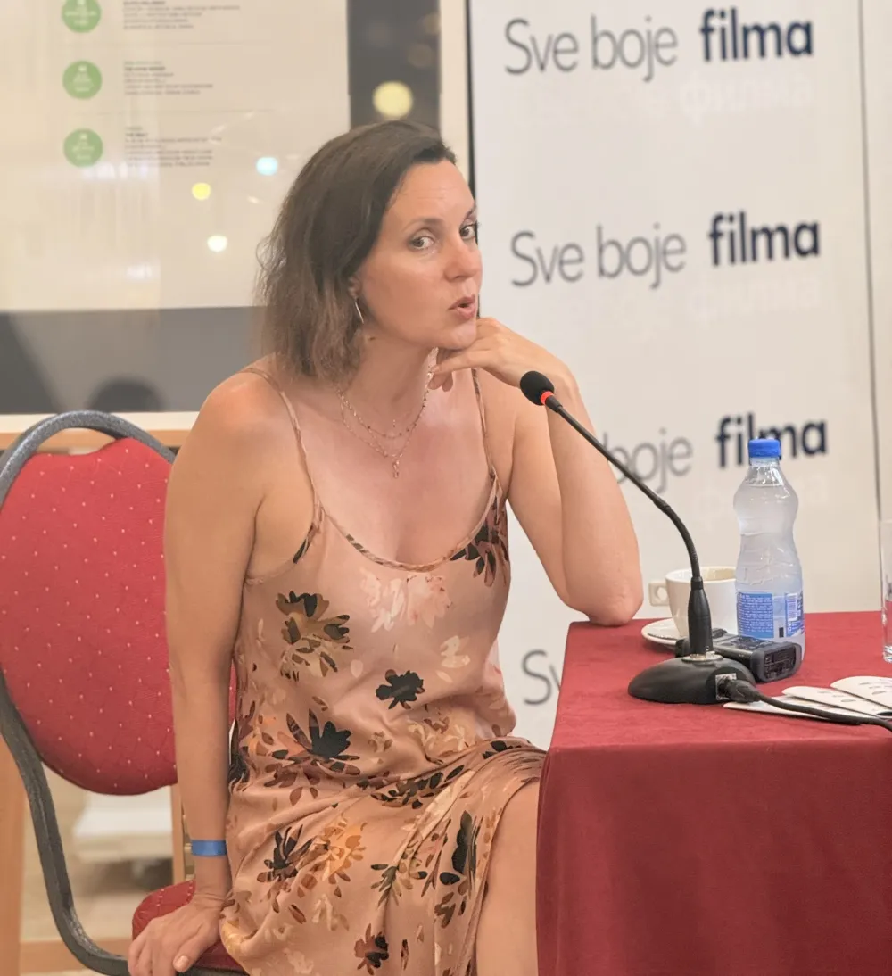 Glumica Nada &Scaron;argin koja igra Veru u filmu "Dom"
