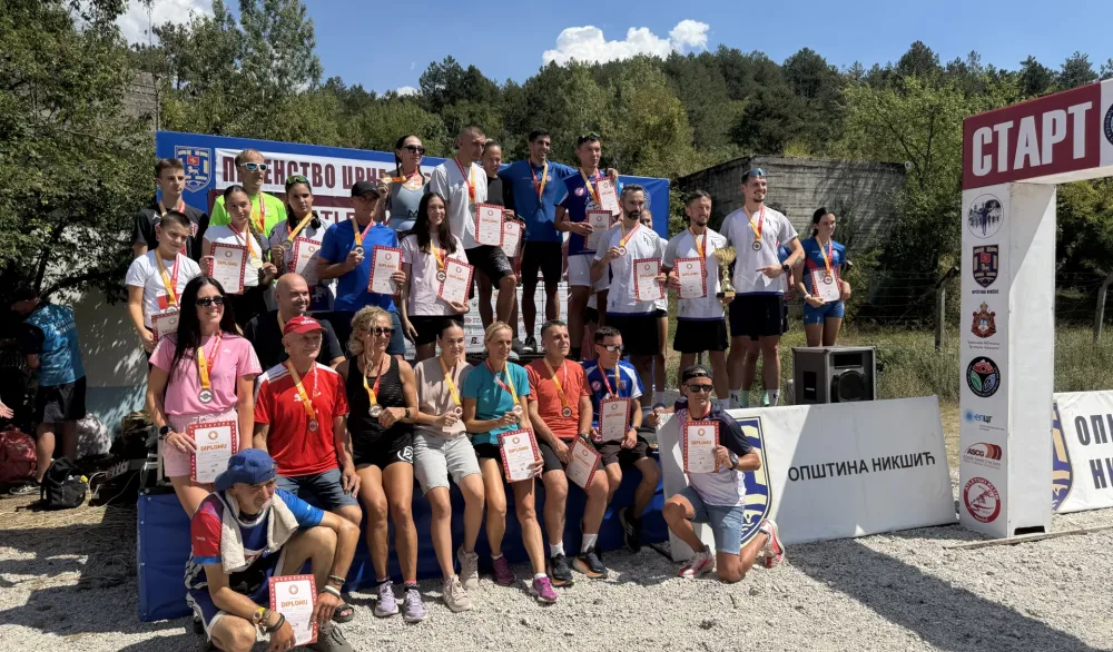 Osvajači medalja na Trebjesi