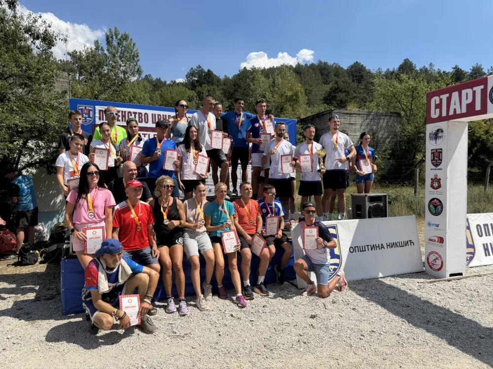 Osvajači medalja na Trebjesi