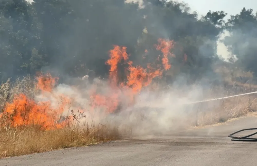 Aktivno vi&scaron;e požara u Nik&scaron;iću, ugroženi objekti