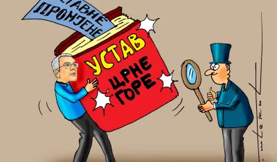 Karikatura Dana - Autor: Goran &Scaron;ćekić