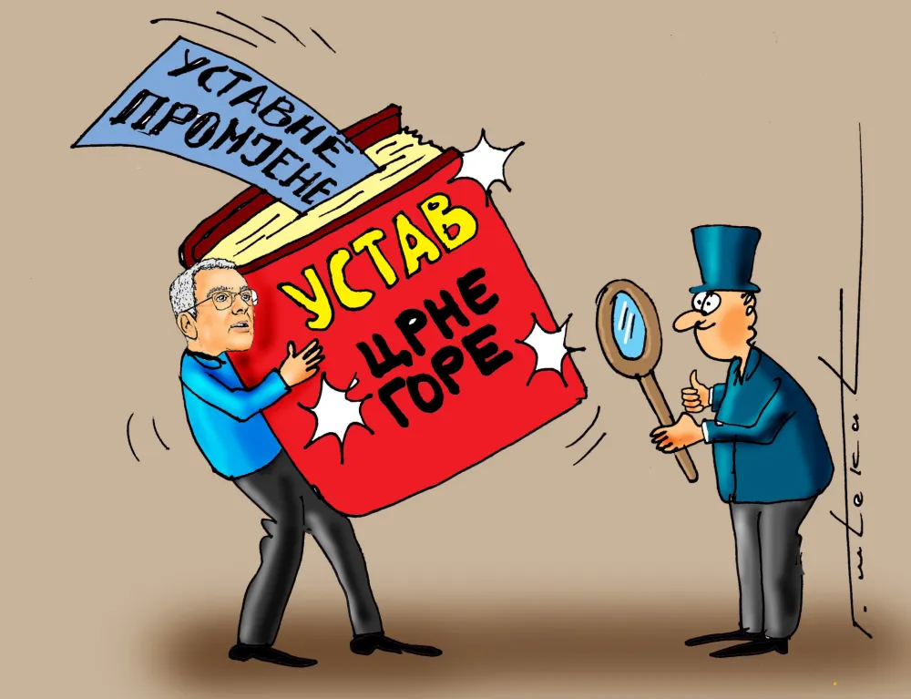 Karikatura Dana - Autor: Goran &Scaron;ćekić