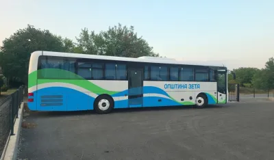 Prvo vozilo za obavljanje javnog prevoza u Zeti: Novim autobusom od Mataguža do Cijevne