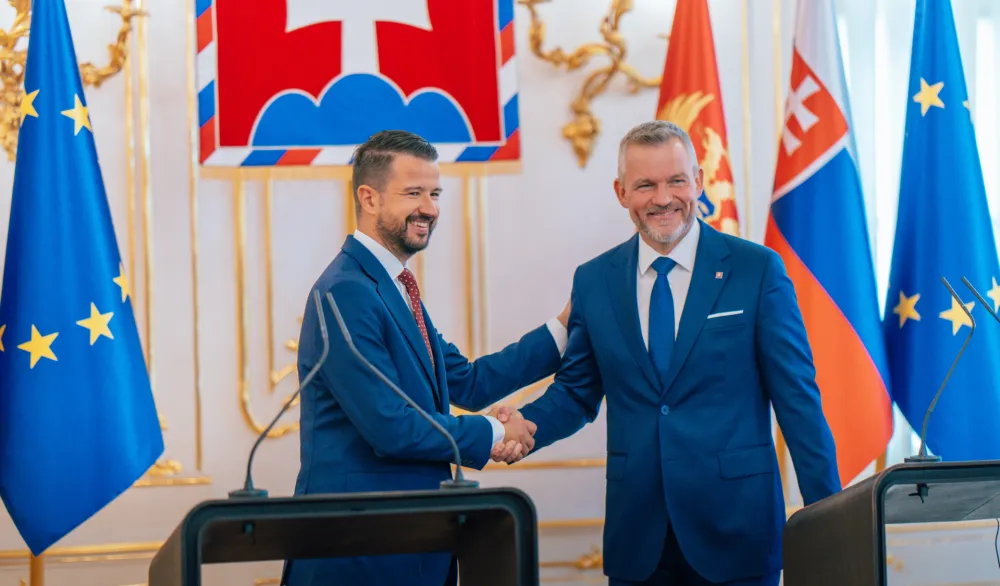 Milatović sa Pelegrinijem u Bratislavi