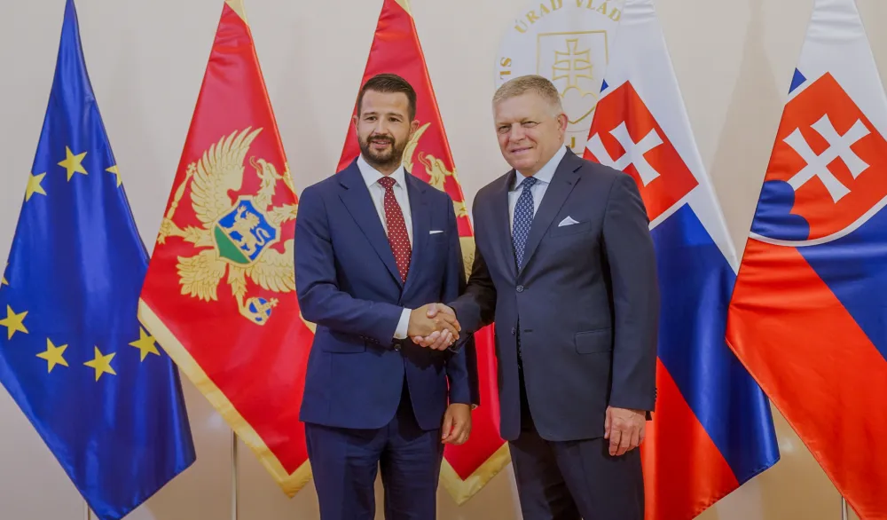 Fico: Crna Gora ima istorijsku priliku, Slovačka podržava &bdquo;28 do 2028&ldquo;