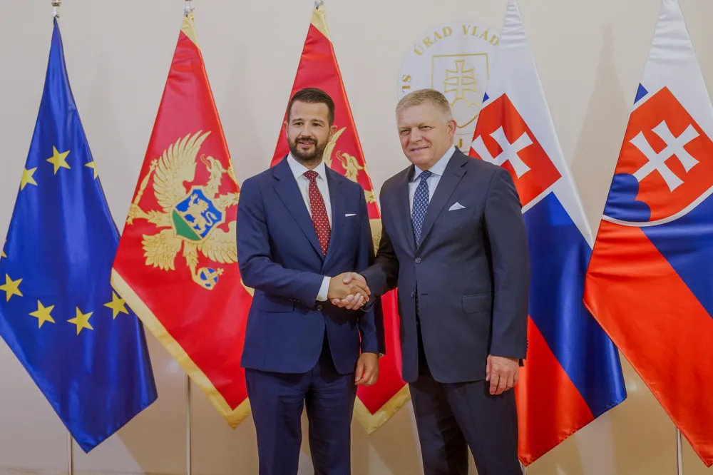 Fico: Crna Gora ima istorijsku priliku, Slovačka podržava &bdquo;28 do 2028&ldquo;