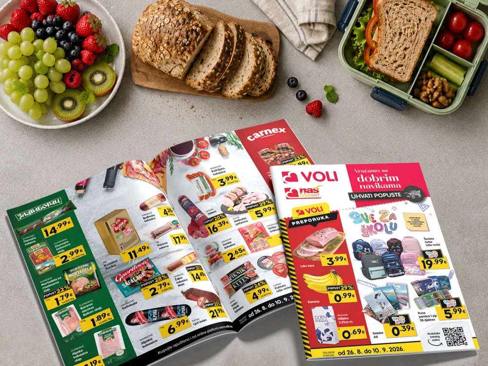 Voli katalog, uhvati popuste