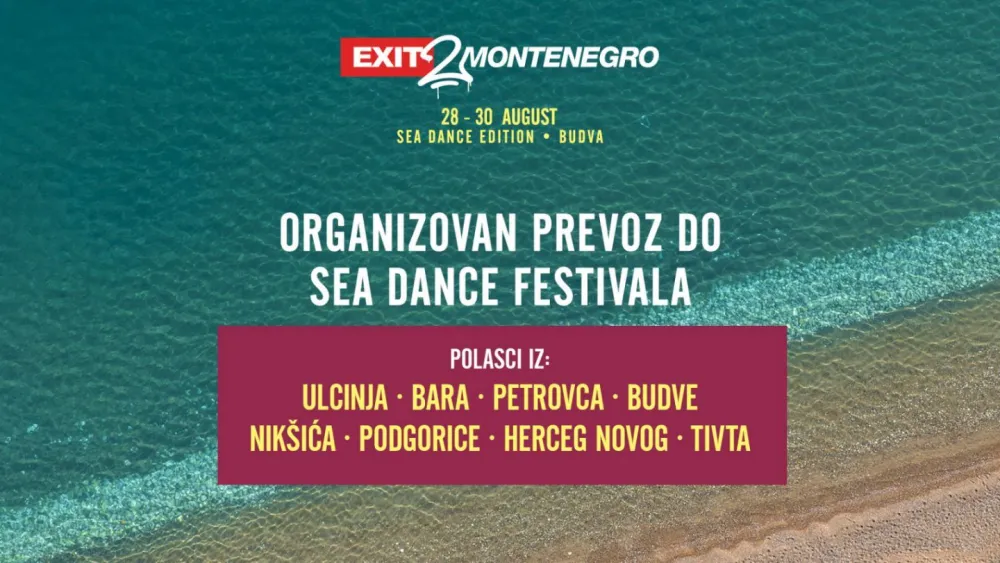 Kako stići na Sea Dance: Zbog velikog interesovanja organizovan prevoz sa osam lokacija