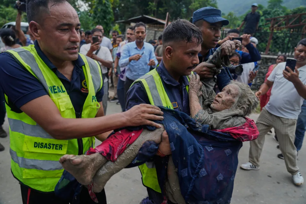 Nepal poplave