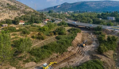 Gradonačelnik Podgorice obi&scaron;ao Sitnicu i najavio nastavak radova: Či&scaron;ćenje rijeke i poslije Berskog mosta