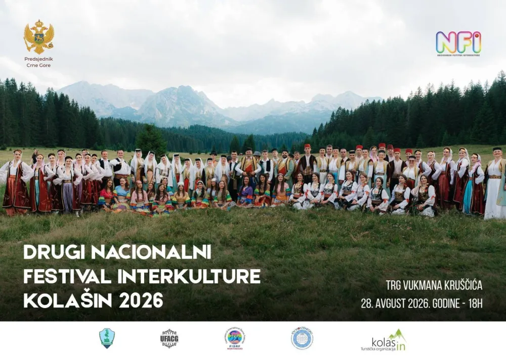 Kola&scaron;in okuplja Crnu Goru na Drugom nacionalnom festivalu interkulture