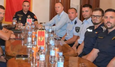 Đurđević zahvalio inostranim policajcima na doprinosu bezbjednosti tokom turističke sezone