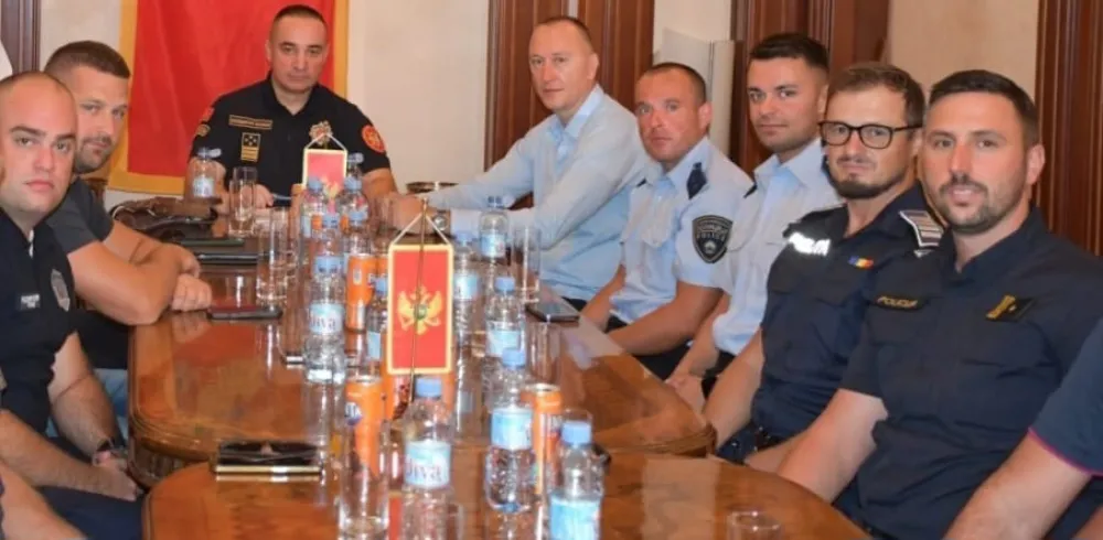 Đurđević zahvalio inostranim policajcima na doprinosu bezbjednosti tokom turističke sezone