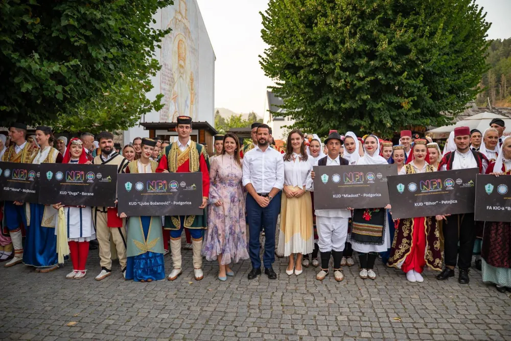 Milatović: Na&scaron;a tradicija je živa dok je prenosimo novim generacijama