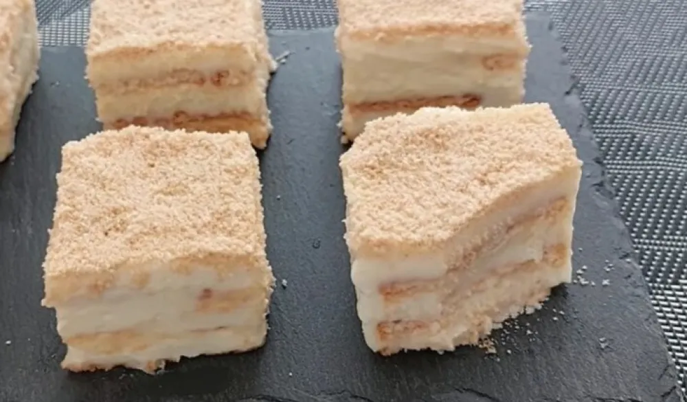 Ledeni bijeli kolač od samo tri sastojka