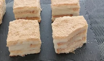 Ledeni bijeli kolač od samo tri sastojka