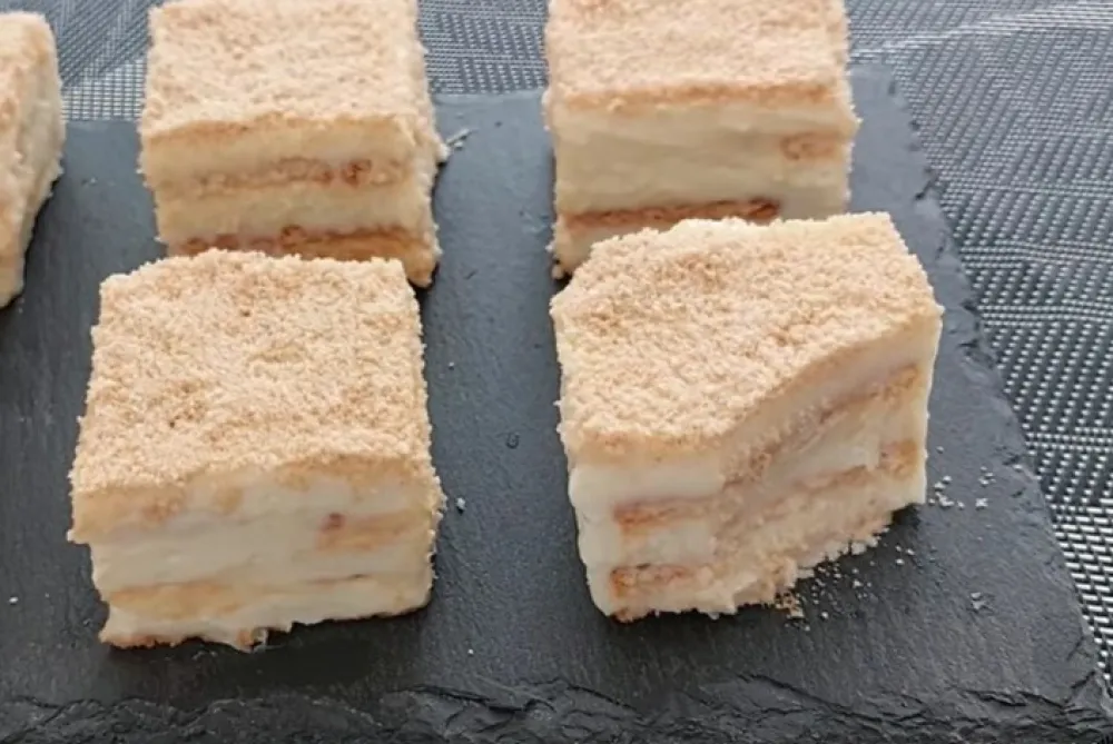 Ledeni bijeli kolač od samo tri sastojka