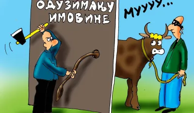 Karikatura Dana - Autor: Goran &Scaron;ćekić