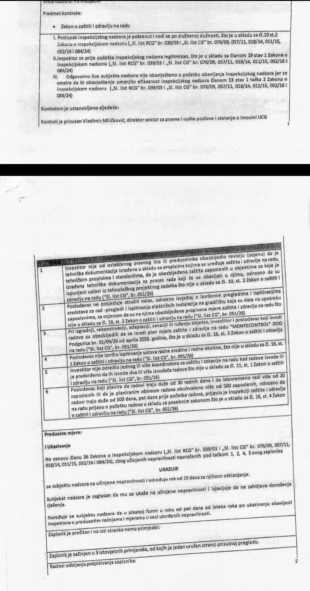 Azbest prijeti u učionicama?