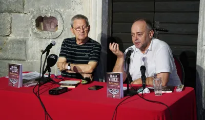 Dragan Velikić u Tivtu predstavio "Bečki roman"
