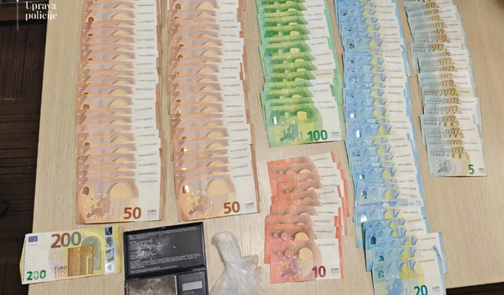 Uhap&scaron;en Zećanin, zaplijenjen kokain i 5.100 eura