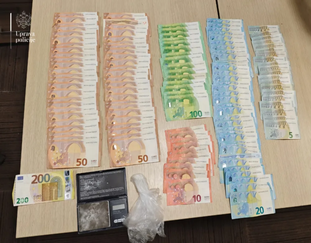 Uhap&scaron;en Zećanin, zaplijenjen kokain i 5.100 eura